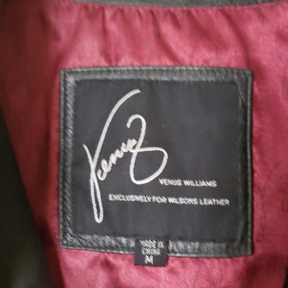 Wilson's x Venus Williams Leather Jacket M - Picture 2 of 7